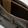 光沢のあるカーフスキン製「パンタ・Amazona 31 クロップドバッグ」