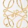 メタル製「Anagram」ブローチ