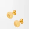 スターリングシルバー製Anagram Pebbleスタッドピアス