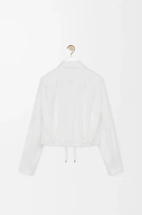 シルクのBalloonシャツ