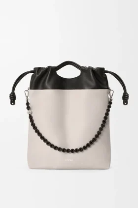 メロー・ナッパ・ラムスキン製「Flamenco Purse トートバッグ」