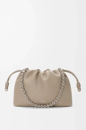 ファイングレインカーフスキン製 ミディアム・Flamenco Purse