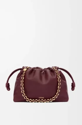 メロー・ナッパ・ラムスキン製 ミディアム・Flamenco Purse