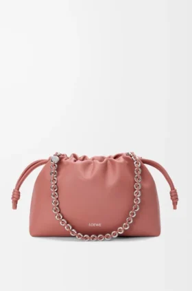 メロー・ナッパ・ラムスキン製 ミディアム・Flamenco Purse
