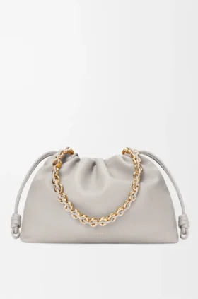 メロー・ナッパ・ラムスキン製 ラージ・Flamenco Purse
