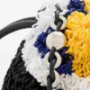 刺繍入りナッパレザー製 ミディアム・Flamenco Purse 刺繍入りナッパレザー製 ミディアム・Flamenco Purse