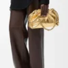 ラミネート加工ラムスキン製 ミディアム Flamenco Purse ラミネート加工ラムスキン製 ミディアム Flamenco Purse