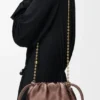 モアレプリントのカーフスキン製 ミニ・Flamenco Purse モアレプリントのカーフスキン製 ミニ・Flamenco Purse