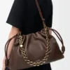 メロー・ナッパ・ラムスキン製 ラージ・Flamenco Purse メロー・ナッパ・ラムスキン製 ラージ・Flamenco Purse