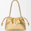 ラミネート加工ラムスキン製 ミディアム Flamenco Purse ラミネート加工ラムスキン製 ミディアム Flamenco Purse