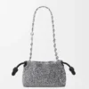 ビーズとナッパラムスキンを使用したミニ・Flamenco Purse ビーズとナッパラムスキンを使用したミニ・Flamenco Purse