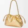 ラミネート加工ラムスキン製 ミディアム Flamenco Purse ラミネート加工ラムスキン製 ミディアム Flamenco Purse