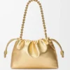 ラミネート加工ラムスキン製 ミディアム Flamenco Purse ラミネート加工ラムスキン製 ミディアム Flamenco Purse