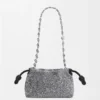 ビーズとナッパラムスキンを使用したミニ・Flamenco Purse ビーズとナッパラムスキンを使用したミニ・Flamenco Purse