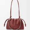 ファイングレインカーフスキン製 ミディアム・Flamenco Purse ファイングレインカーフスキン製 ミディアム・Flamenco Purse