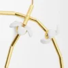 スターリングシルバーとエナメル製の「Flor」ネックレス スターリングシルバーとエナメル製の「Flor」ネックレス