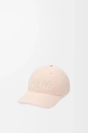 loewe キャンバス製キャップ