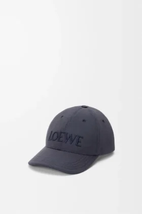 loewe キャンバス製キャップ