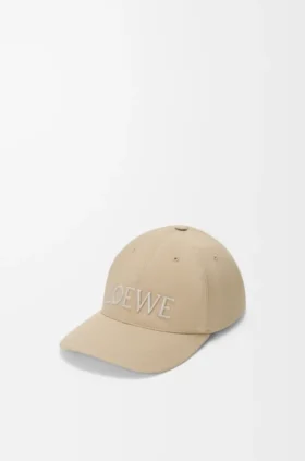 loewe コットンキャンバス製キャップ