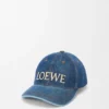 デニム製のloewe・キャップ デニム製のloewe・キャップ