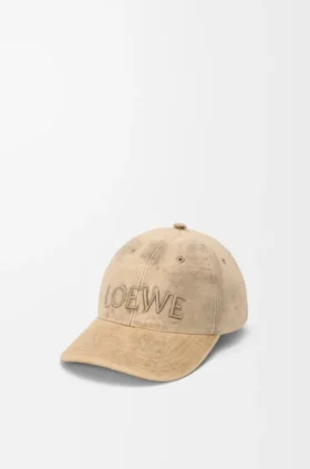 デニム製のloewe・キャップ デニム製のloewe・キャップ