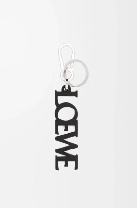 滑らかなカーフスキン製のloewe シグネチャー チャーム
