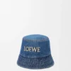 loewe デニム製バケットハット loewe デニム製バケットハット