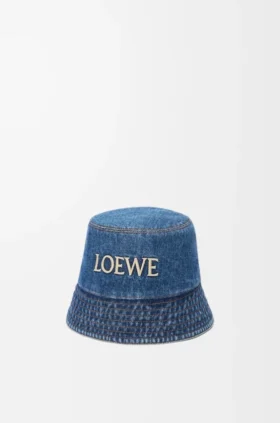 loewe デニム製バケットハット