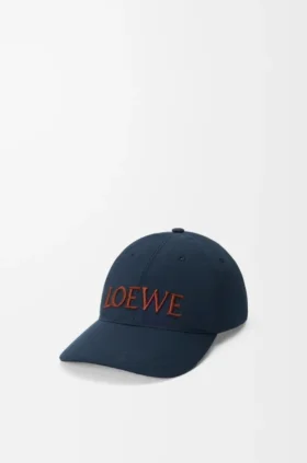 loewe キャンバス製キャップ