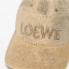 デニム製のloewe・キャップ デニム製のloewe・キャップ