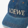 デニム製のloewe・キャップ デニム製のloewe・キャップ