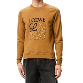 メンズ loewe Anagram ロゴ刺繍 プルオーバー H526341Xa1-3150