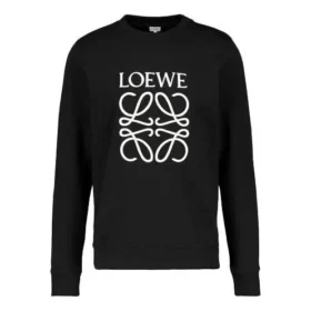 メンズ「loewe」Anagram刺繍入りスポーツ ブラック P00446091