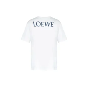 メンズ loewe AW19 ペインティング 半袖 ホワイト H6299720Si