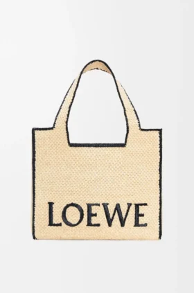 ラフィア製 loewe Font Tote（ラージ）