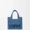 ラフィア製 ミニ・loewe Font Toteバッグ ラフィア製 ミニ・loewe Font Toteバッグ