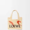 ラフィア製 ミニ・loewe Font Toteバッグ ラフィア製 ミニ・loewe Font Toteバッグ
