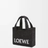 ラフィア製 ミニ・loewe Font Toteバッグ ラフィア製 ミニ・loewe Font Toteバッグ