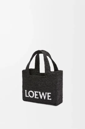 ラフィア製 ミニ・loewe Font Toteバッグ