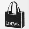ラフィア製 loewe Font Tote(ラージ) ラフィア製 loewe Font Tote(ラージ)