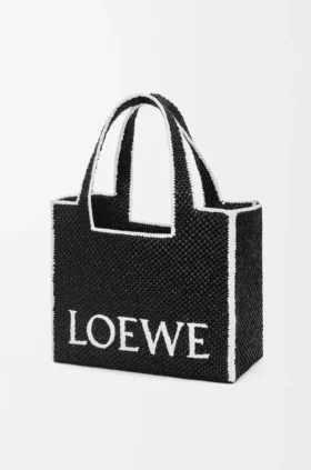 ラフィア製 loewe Font Tote（ラージ）