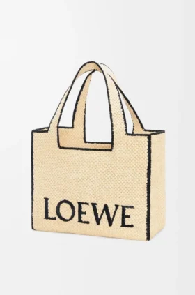ラフィア製 loewe Font Tote（ラージ）