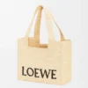 ラフィア製 ミディアム loewe Font Toteバッグ ラフィア製 ミディアム loewe Font Toteバッグ