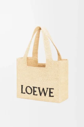 ラフィア製 ミディアム loewe Font Toteバッグ