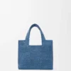 ラフィア製 ミニ・loewe Font Toteバッグ ラフィア製 ミニ・loewe Font Toteバッグ