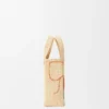 ラフィア製 ミニ・loewe Font Toteバッグ ラフィア製 ミニ・loewe Font Toteバッグ