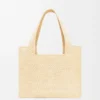 ラフィア製 ミディアム loewe Font Toteバッグ ラフィア製 ミディアム loewe Font Toteバッグ
