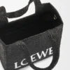 ラフィア製 ミディアム loewe Font Toteバッグ ラフィア製 ミディアム loewe Font Toteバッグ