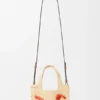 ラフィア製 ミニ・loewe Font Toteバッグ ラフィア製 ミニ・loewe Font Toteバッグ