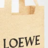 ラフィア製 ミディアム loewe Font Toteバッグ ラフィア製 ミディアム loewe Font Toteバッグ